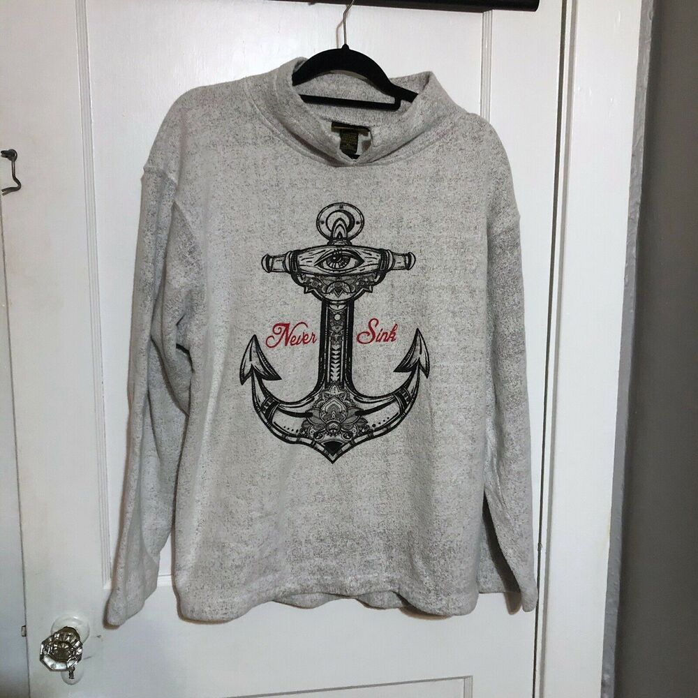 Renegade Club Anchor Never sink sailing Sweatshirt